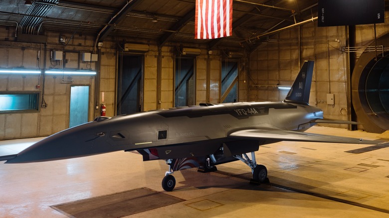 A YFQ-44A production representative test vehicle
