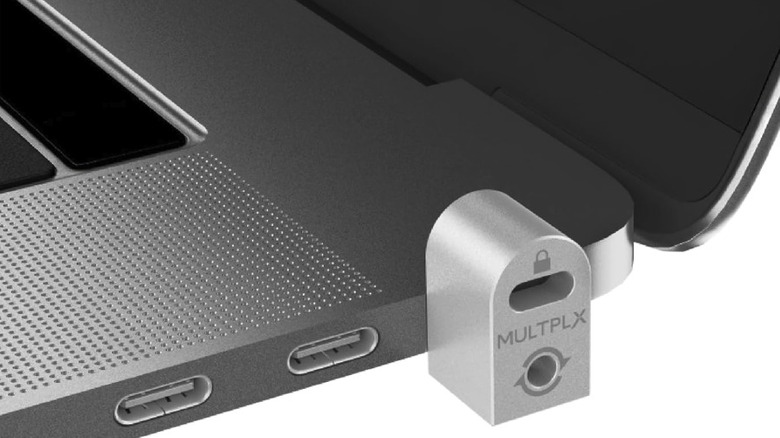 Multplx Anchor Adapter for Laptop Security Lock Cable