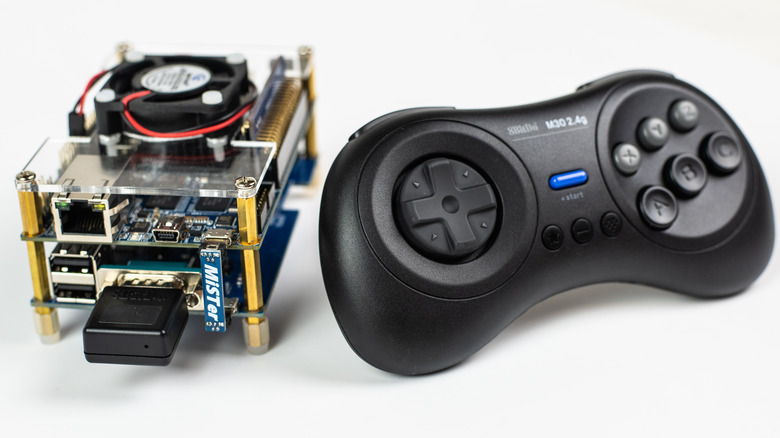 MiSTer setup and controller