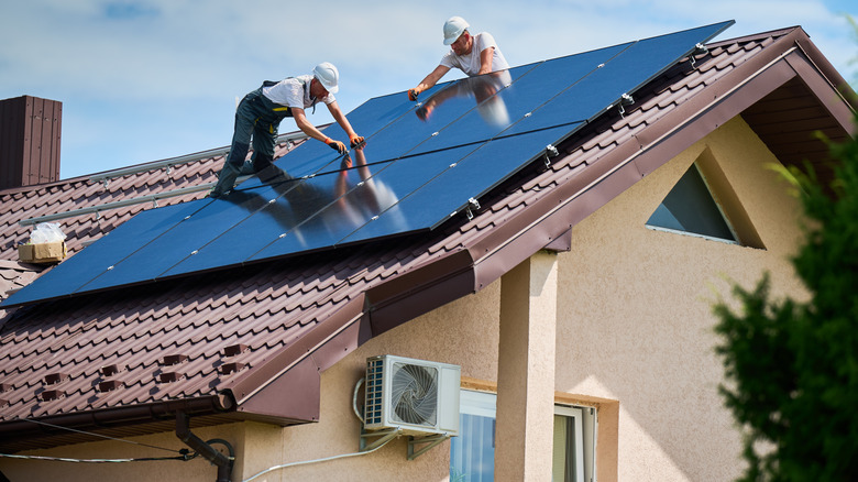 Getting solar panels installed at home