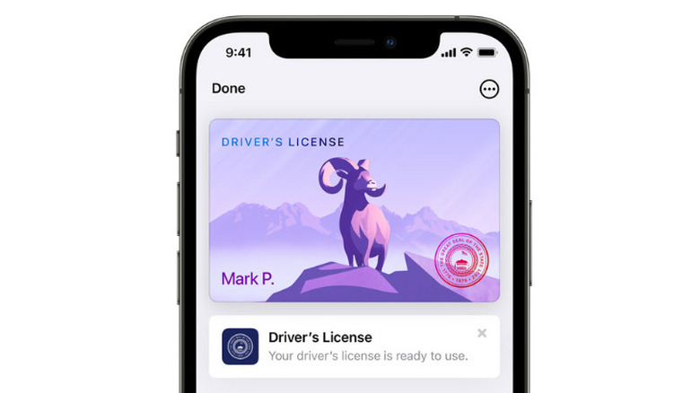 Apple's digital driver's license feature