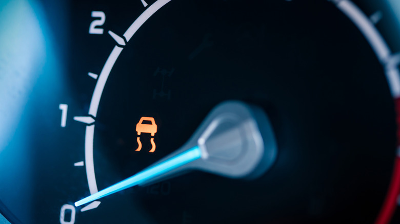 Illuminated ESC warning light