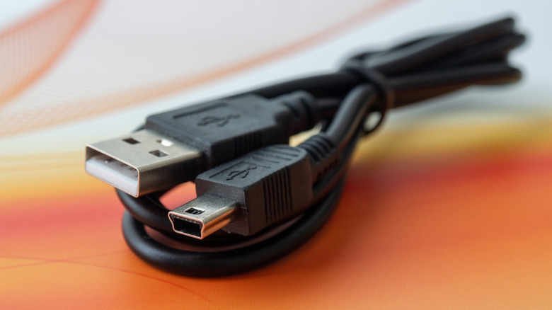 USB Type-A to USB Mini-B cable