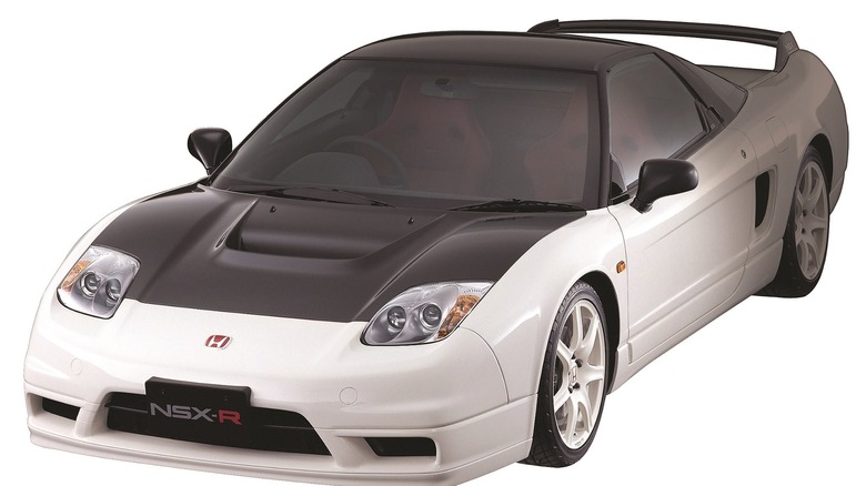 Second-Generation Honda NSX Type R On White Background
