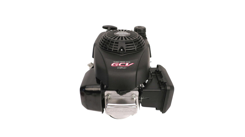 Honda GCV160 engine on plain background