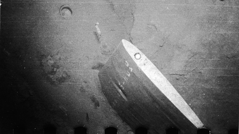 Part of the USS Thresher Wreck