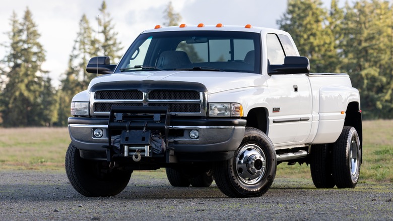 2023 RAM 3500 Turbodiesel parked on gravel road