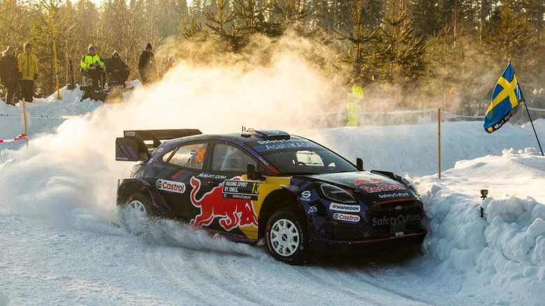 2025 Ford Rally Puma WRC at Rally Sweden