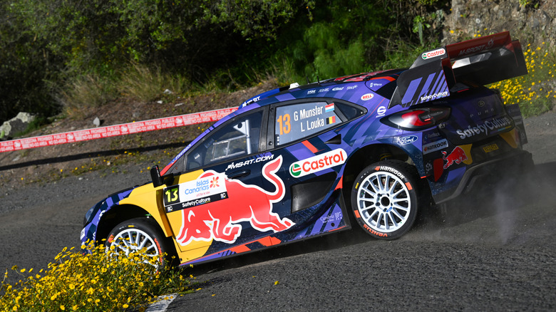 2025 Ford Rally Puma WRC at Rally Islas Canarias
