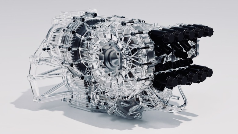 Koenigsegg 9-speed Light Speed Transmission (LST) up close