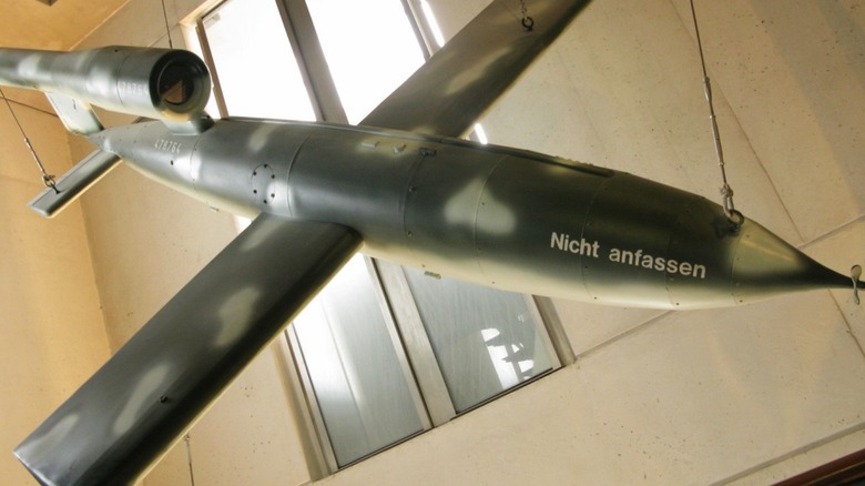 A V-1 on display in the Musée de l'Armée, Paris