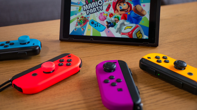 Nintendo Switch four Joy-Cons