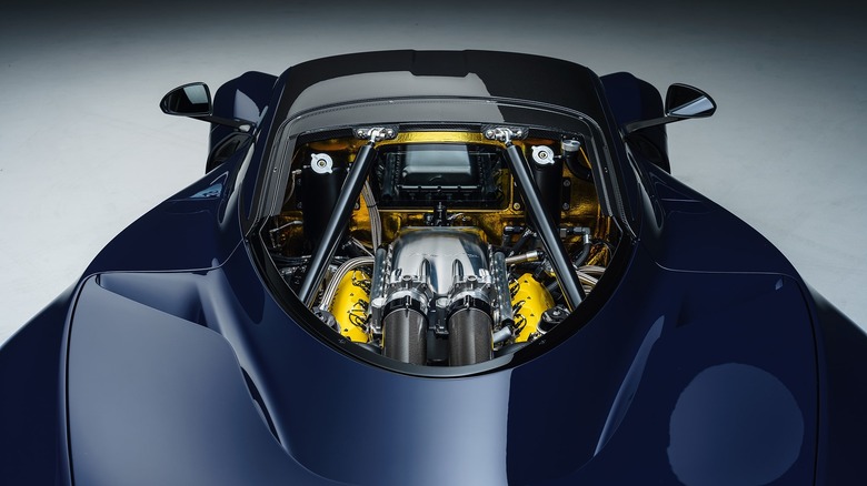 Hennessey Venom F5 V8 engine