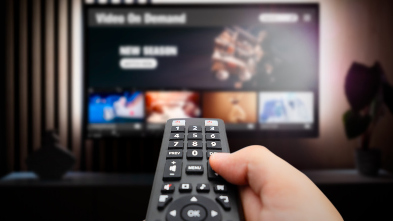 Remote controlling TV streaming services