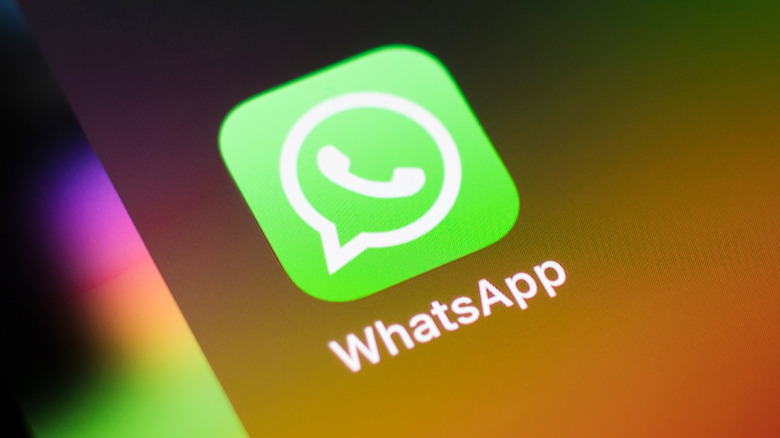 WhatsApp Icon on phone