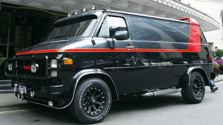 A-Team van on street