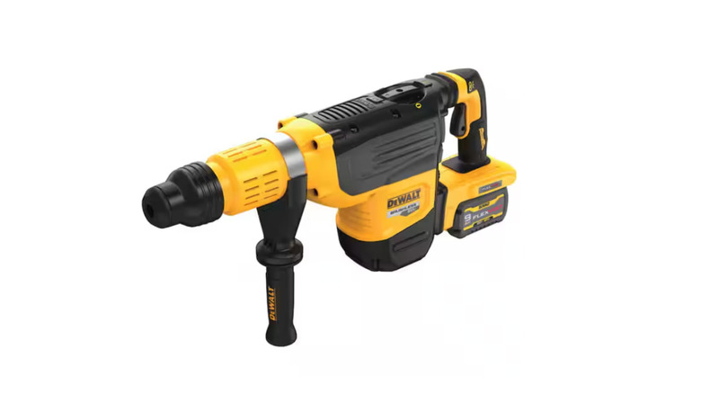 The DeWalt 60V Flexvolt Cordless Brushless 2 in. SDS Max Rotary Hammer