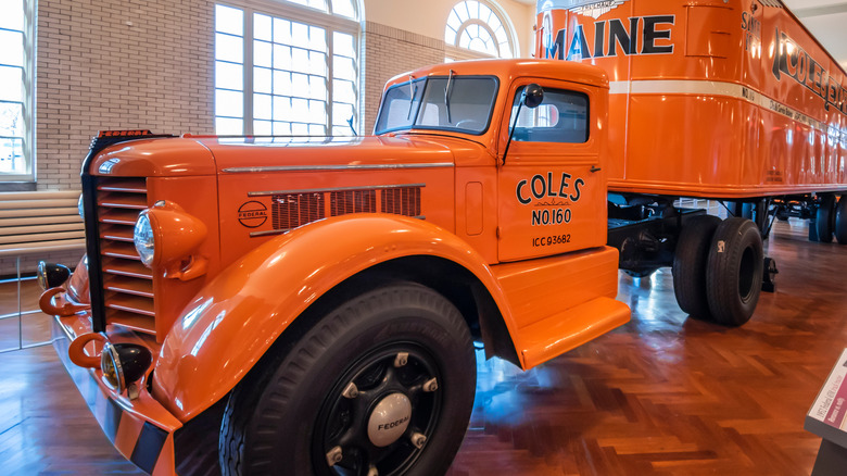 Mid-century semi-truck
