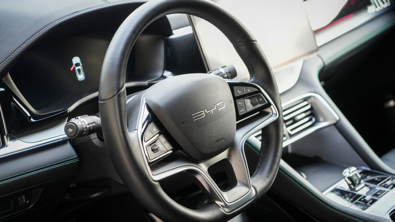 BYD car interior