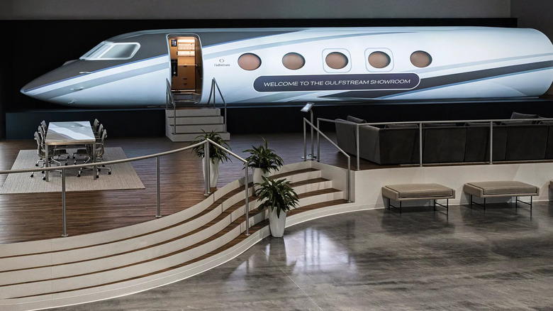 The Gulfstream showroom in Savannah, Georgia