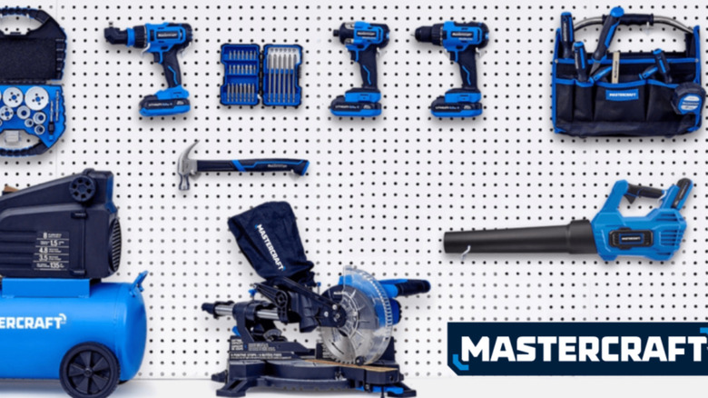 Assorted Mastercraft tools