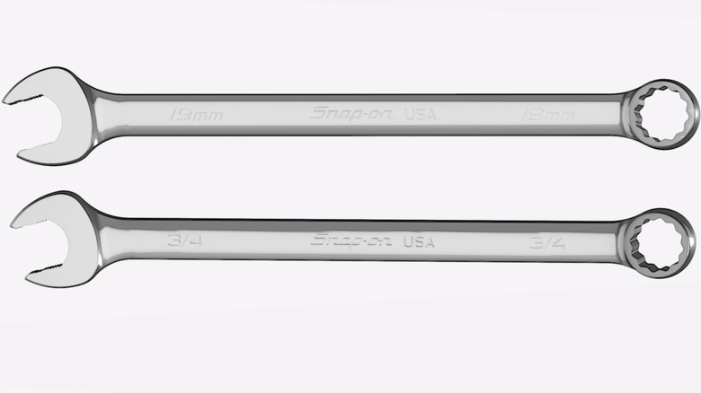 Picture Displaying Snap-On Tools wrenches