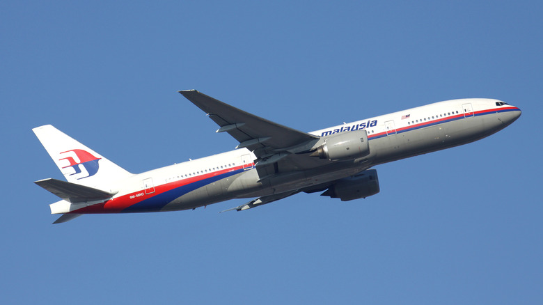 A Malaysia Airlines Boeing 777-200