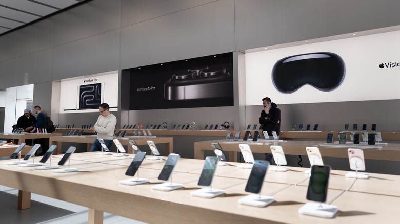 Inside an Apple Store