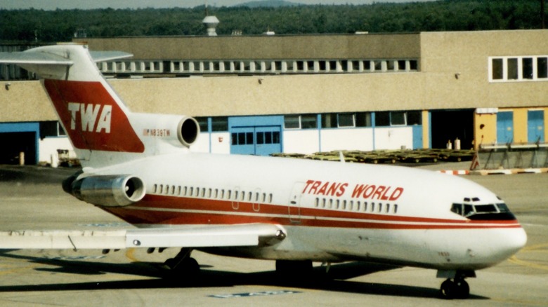 Boeing 727 used by Trans World Airlines