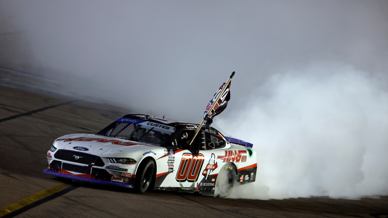 Cole Custer (00) wins the NASCAR Xfinity Series Championship at the Phoenix Raceway in Avondale AZ.
