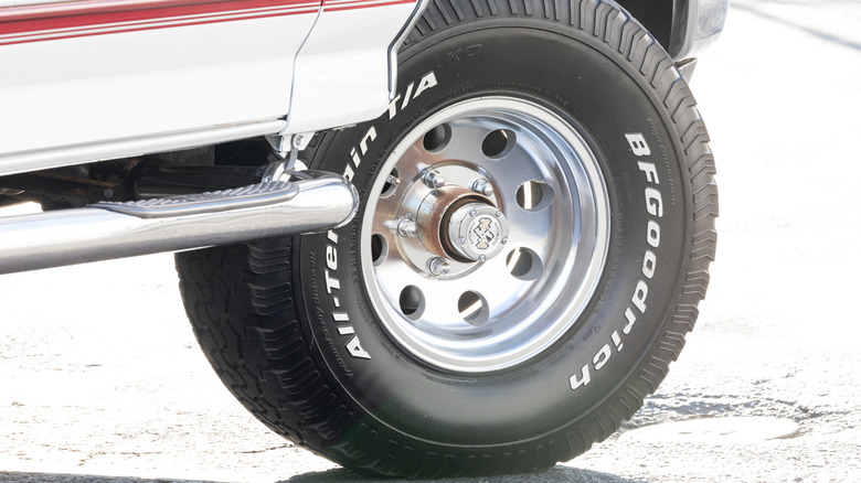 Car with BFGoodrich tires