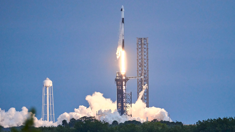 Rocket launching from Cape Canaveral