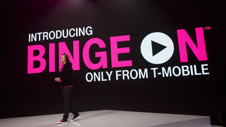T-Mobile Binge On announcement