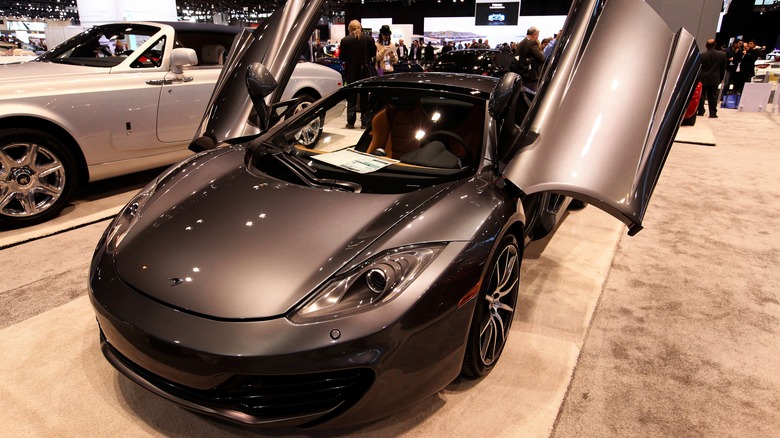 McLaren MP4-12C Spider showroom display
