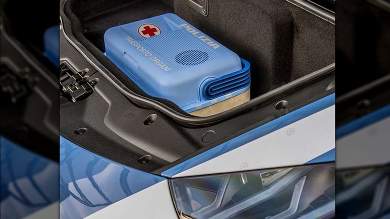 police organ transport box