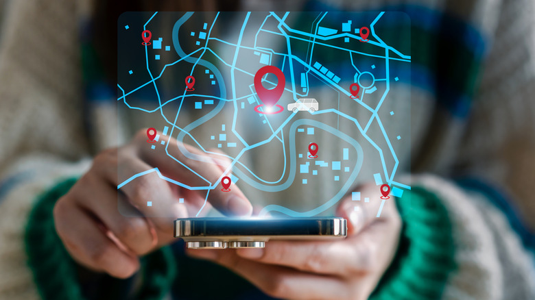 Location being tracked on phone