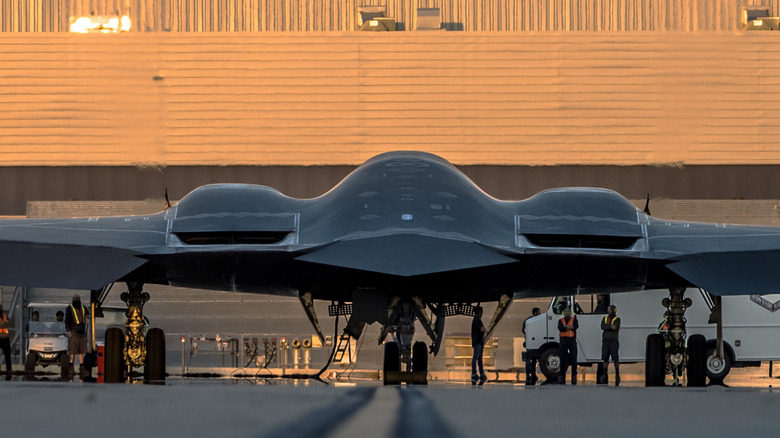 B-2 Spirit ready for take-off