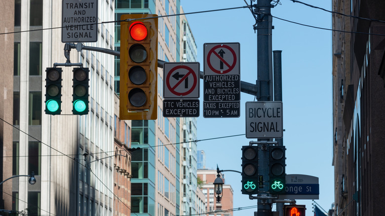 Confusing signage in Toronto
