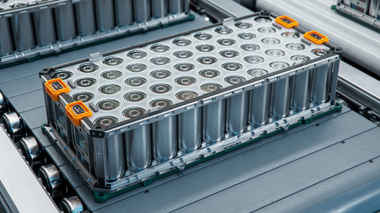 Lithium-ion High-voltage Battery Component for Electric Vehicle or Hybrid Car