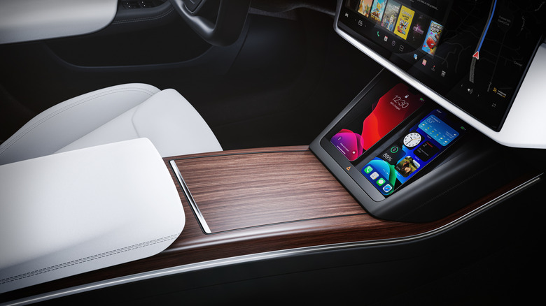 Tesla model s interior