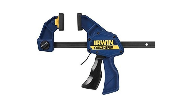 an Irwin quick-release clamp