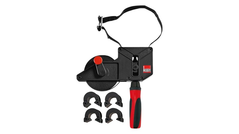 A Bessey strap clamp