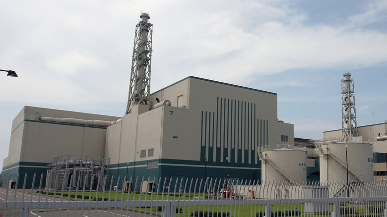 The Kashiwazaki-Kariwa nuclear power plant in Japan