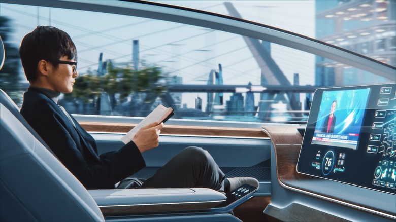 Passenger autonomous car 
