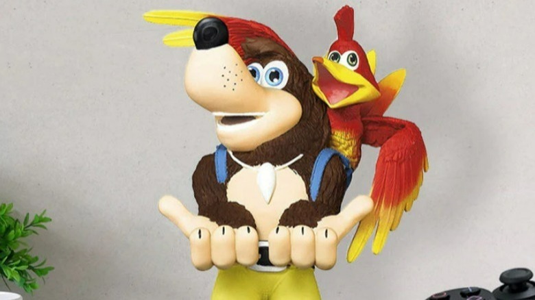 Banjo-Kazooie themed controller mount