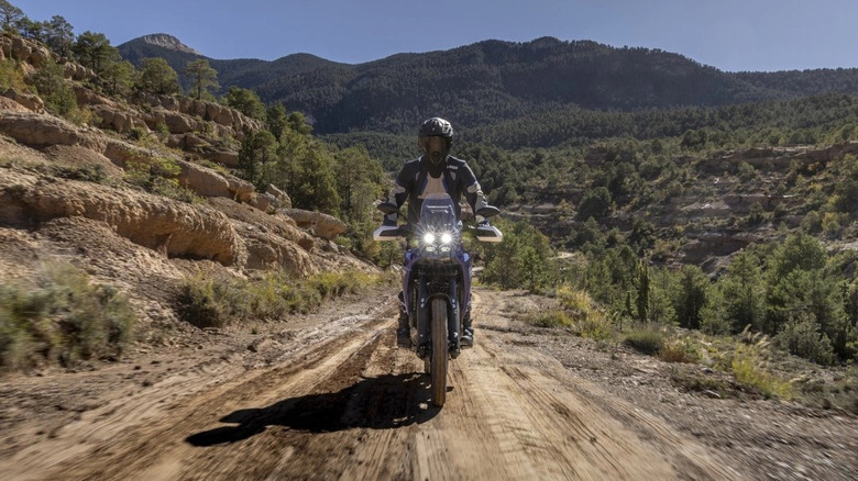 Yamaha Ténéré 700 on an off-road trail