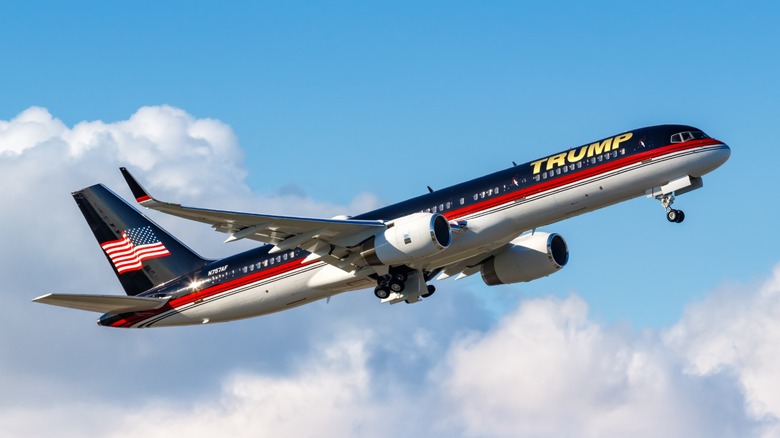 Trump Force One taking off