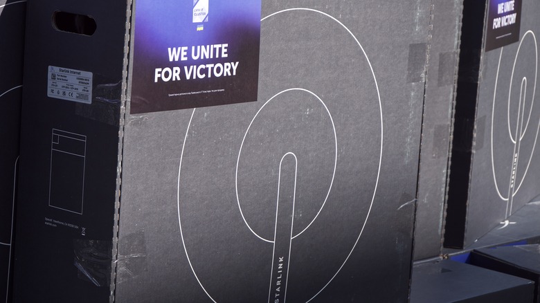 Starlink equipment box