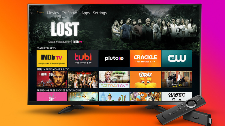 Amazon FireStick menu