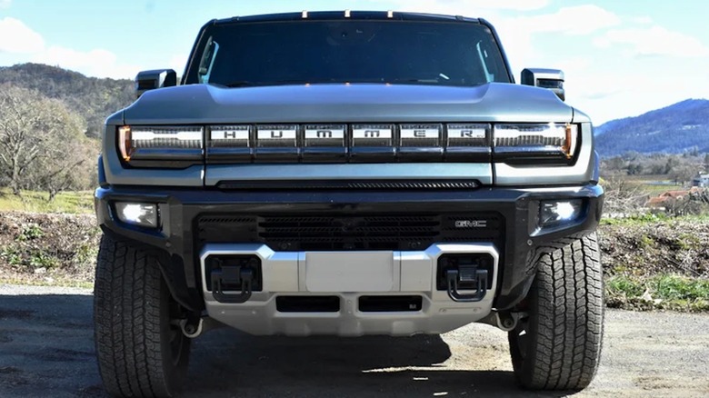 Front view of 2024 Hummer EV